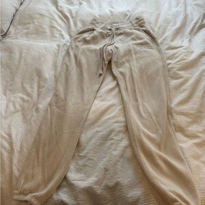 Abercrombie & Fitch Light Tan Sweatpants
